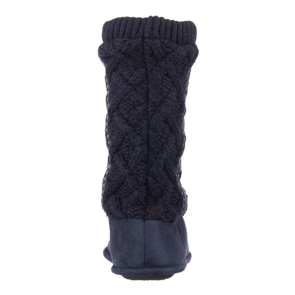 Women’s Tessa Knit Tall Bootie Slippers