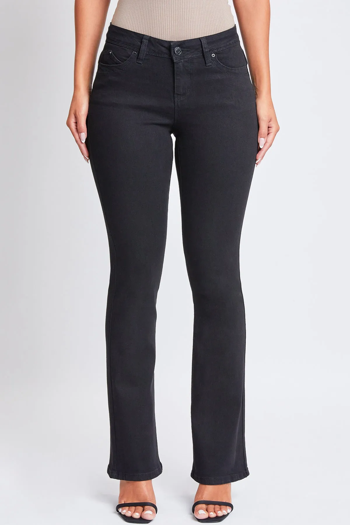 Women's WannaBettaButt Mid-Rise Bootcut Jeans