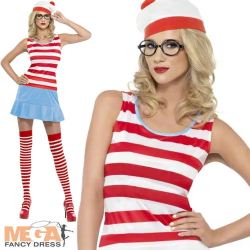 Women's Where's Wally Wenda Cutie Costume