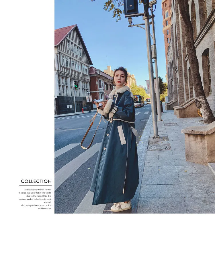 Women's Winter Long Cotton Jacket