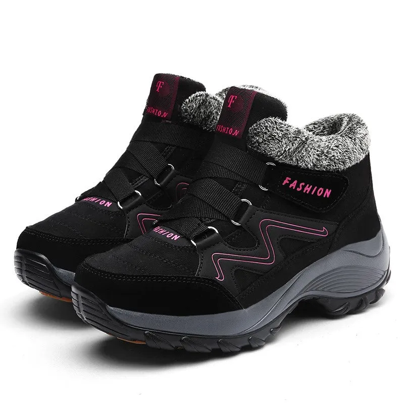 Women's winter villi thermal comfortable high top boots CL