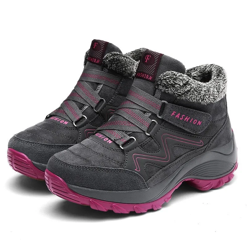 Women's winter villi thermal comfortable high top boots CL