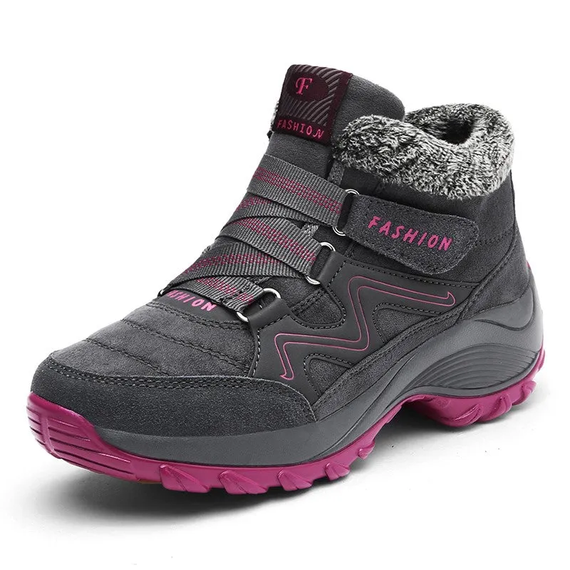 Women's winter villi thermal comfortable high top boots CL
