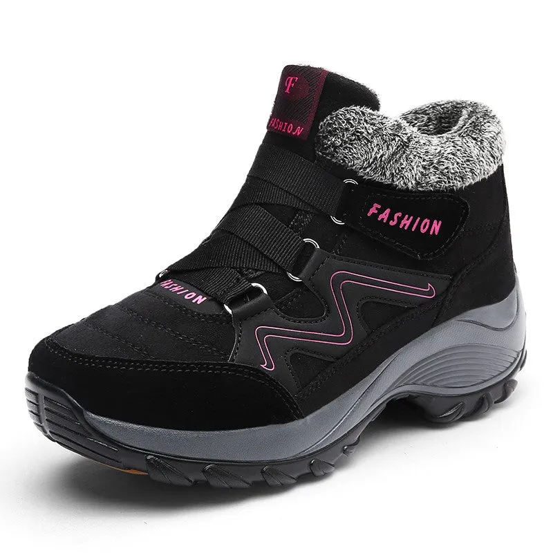 Women's winter villi thermal comfortable high top boots CL