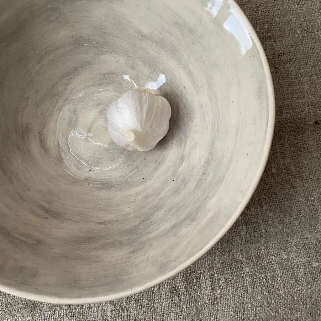 Wonki Ware Pasta Bowl - Warm Grey Wash