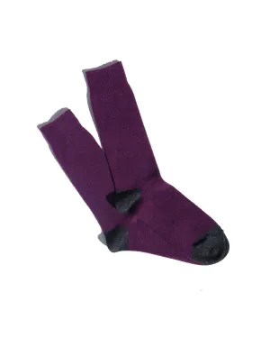 Wool Cashmere 2point crew