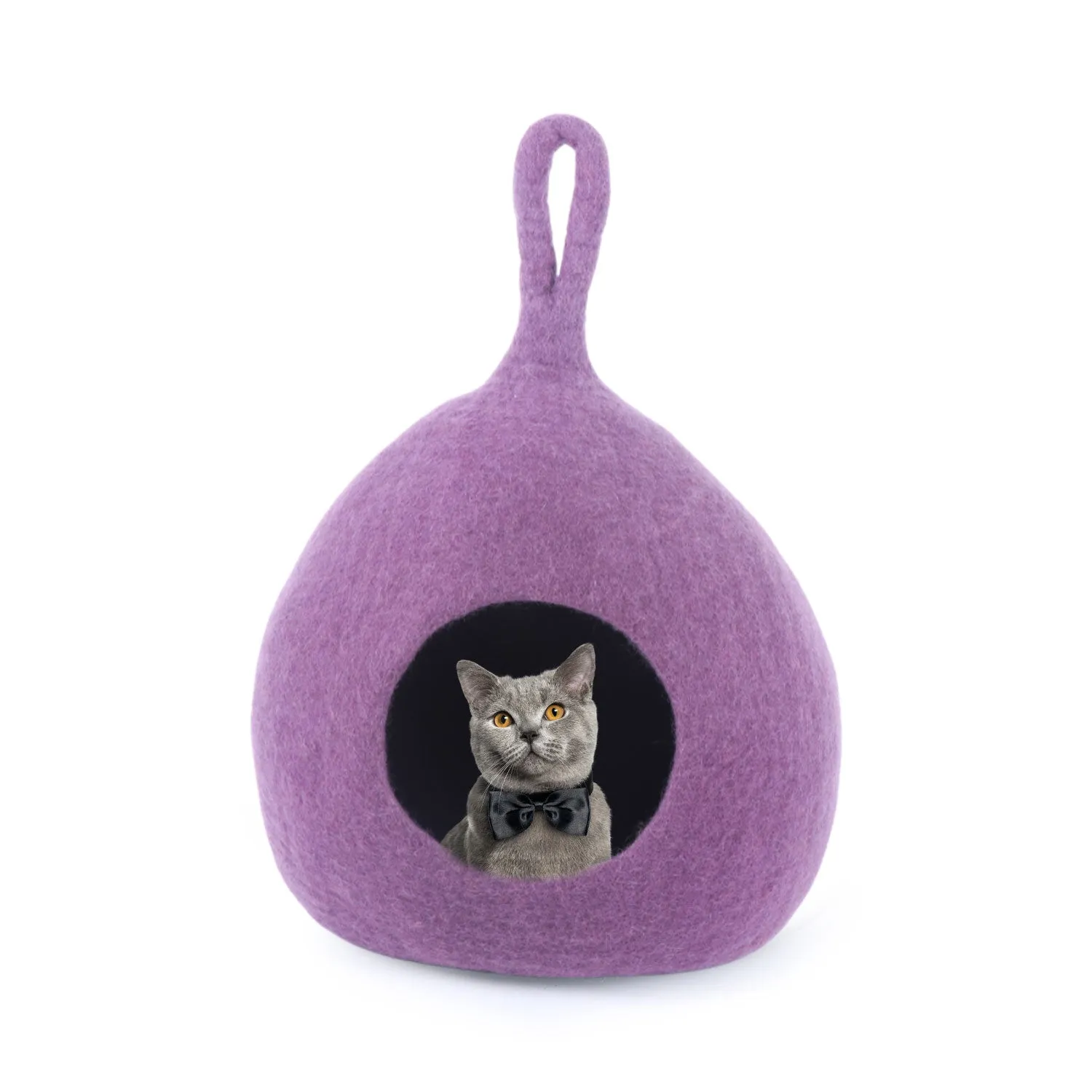 Wool Cat Cave, Felted Wool Cat Cave, Felt Cat Cave