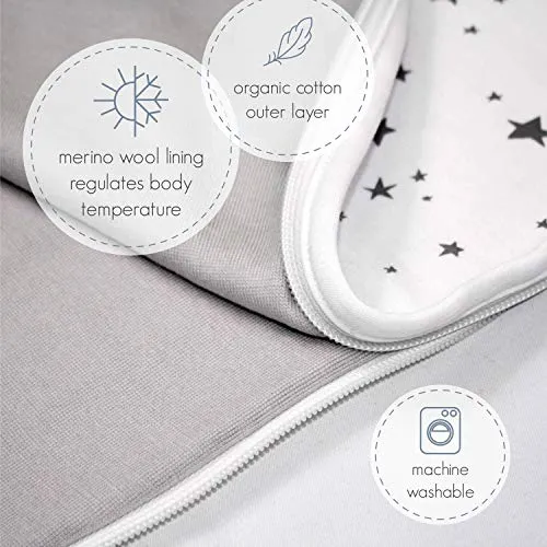 Woolino: 100% Natural 4 Season Ultimate Baby Sleep Bag
