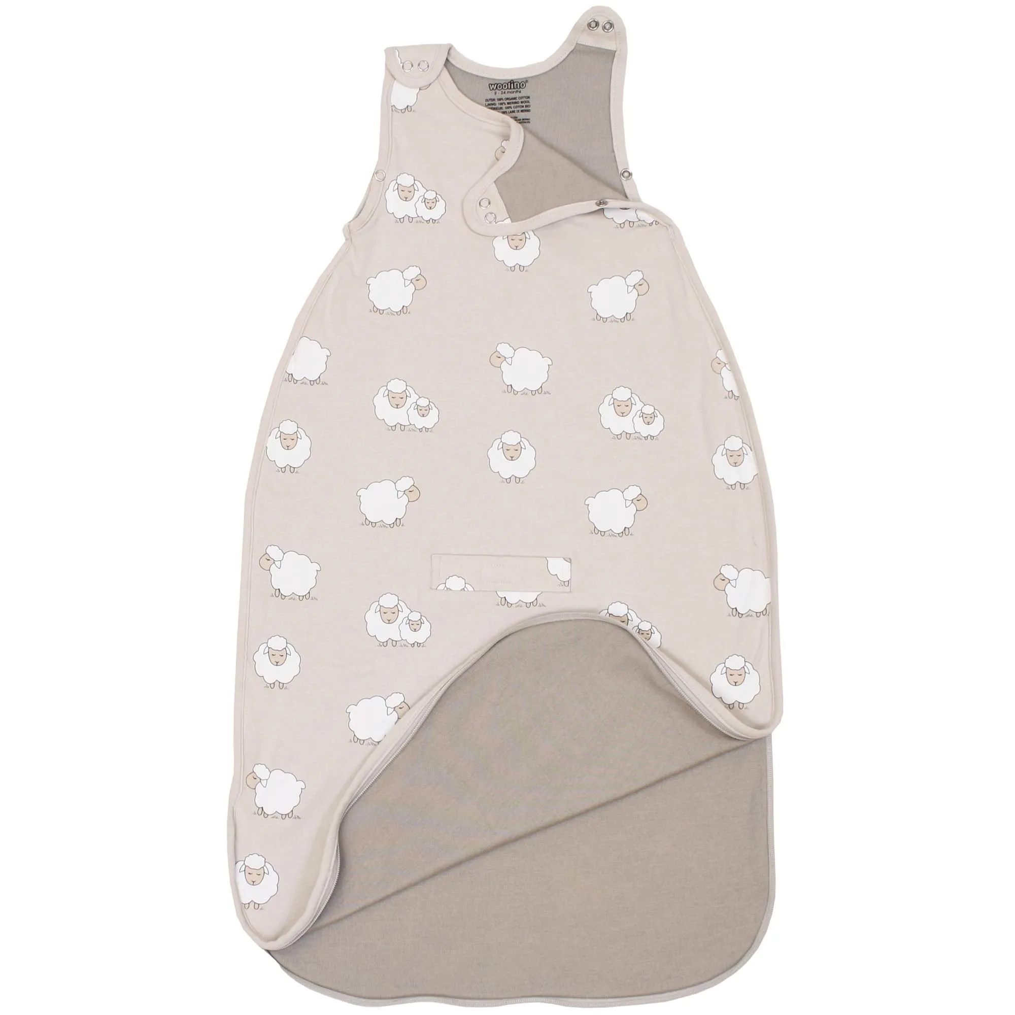 Woolino: 100% Natural 4 Season Ultimate Baby Sleep Bag