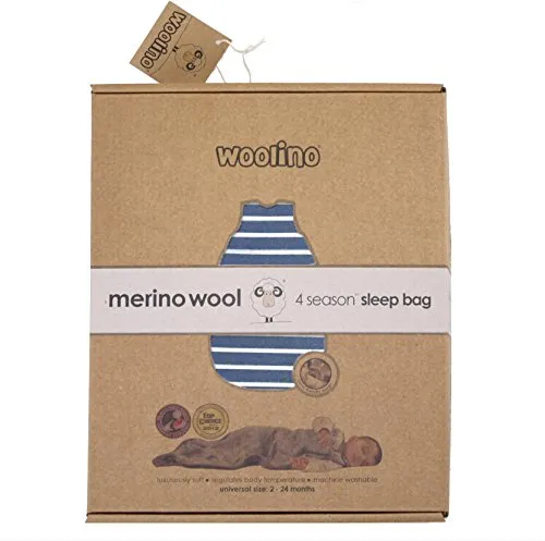 Woolino: 100% Natural 4 Season Ultimate Baby Sleep Bag