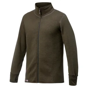 Woolpower Full Zip Jacket 600 Pine Green | Buy Woolpower Full Zip Jacket 600 Pine Green here | Outnorth