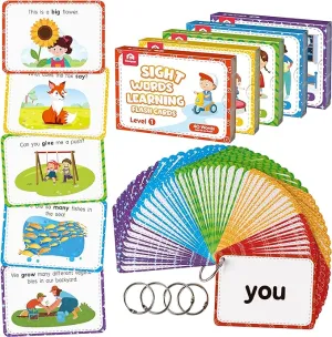 Words Educational Flashcards - 220 Dolch Sightwords Game