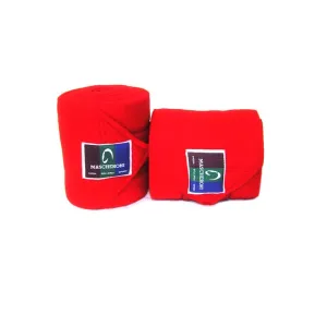 WORKING BANDAGES IN FLEECE RED