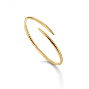 Wrap Claw Bracelet in Yellow Gold