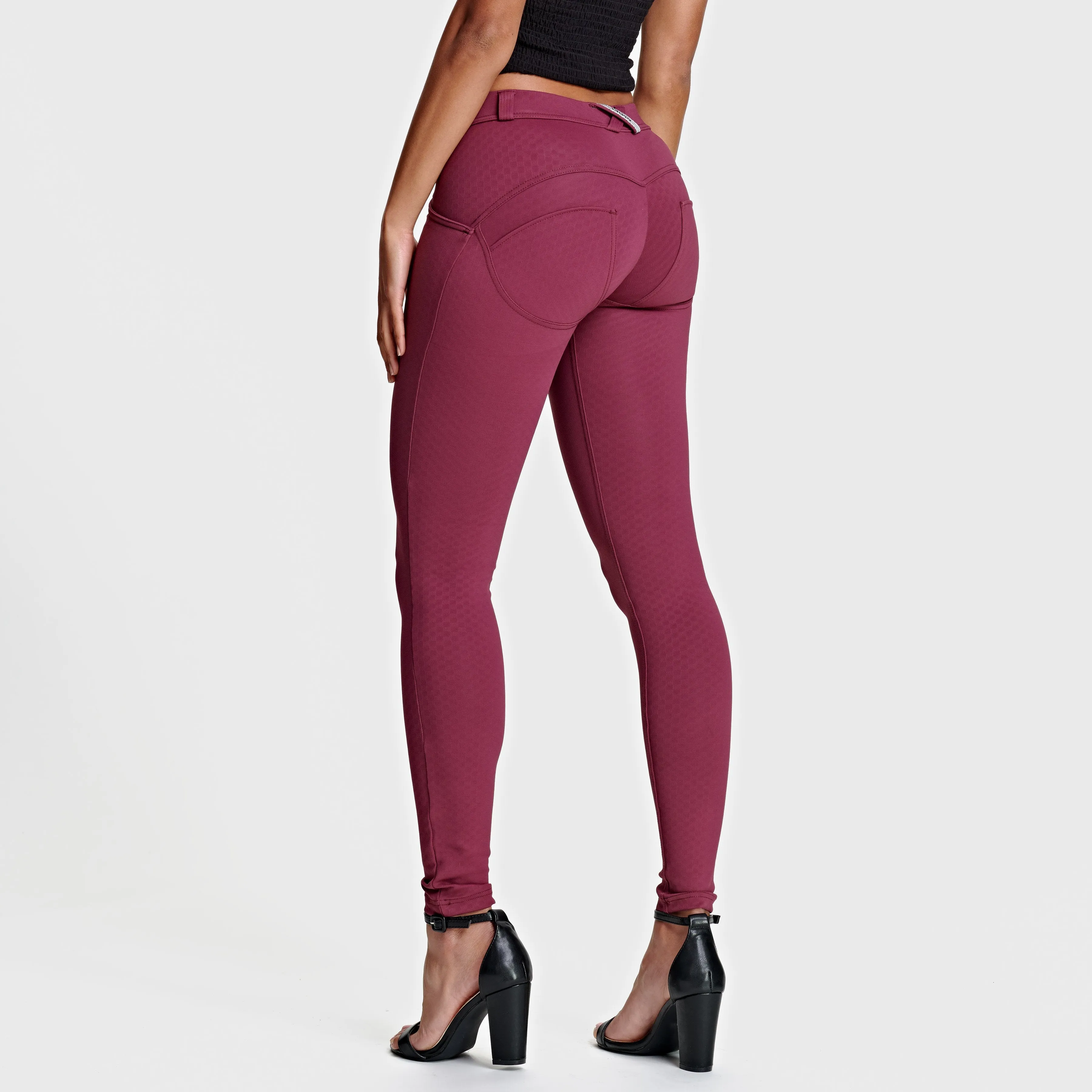WR.UP® Thick Layered - Mid Waist - Full Length - Burgundy