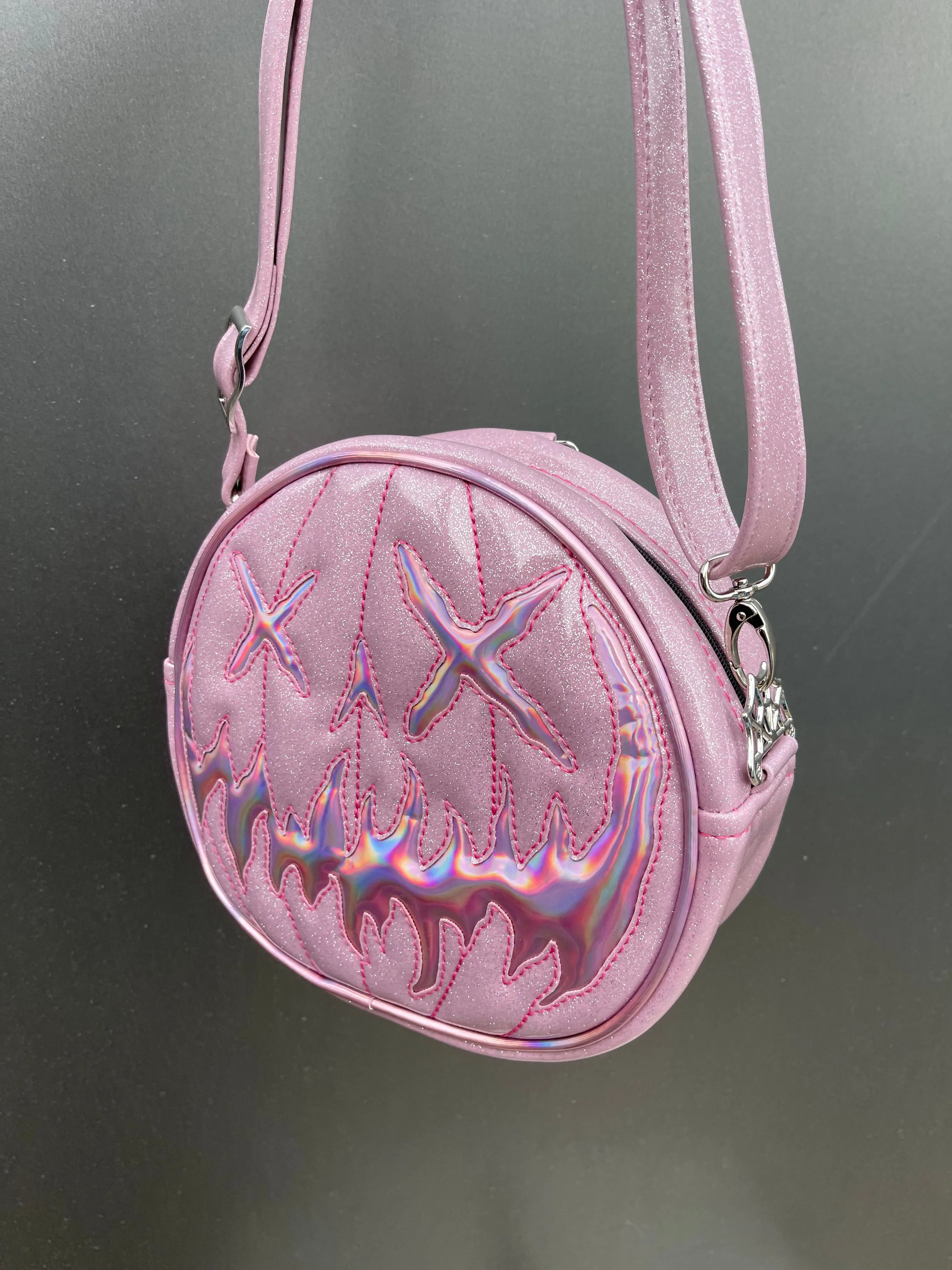 xX Eye BACKPACK/Crossbody - Pale Pink *PRE-ORDER