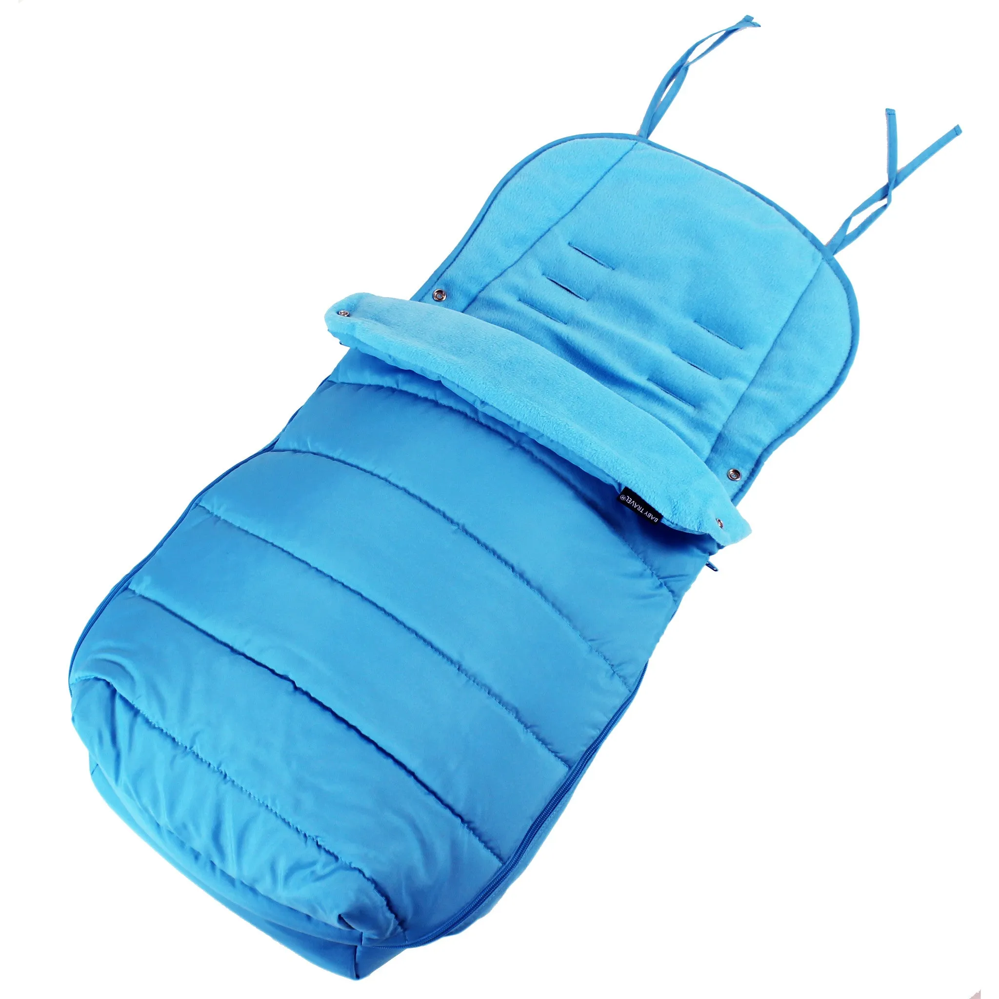 XXL Large Luxury Foot-muff And Liner For Mamas And Papas Armadillo - Ocean (Blue)