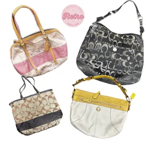 Y2k unique coach bags