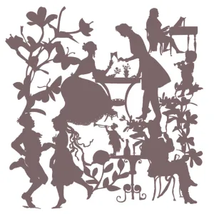 You and Me - Trendy Shadow Stencil