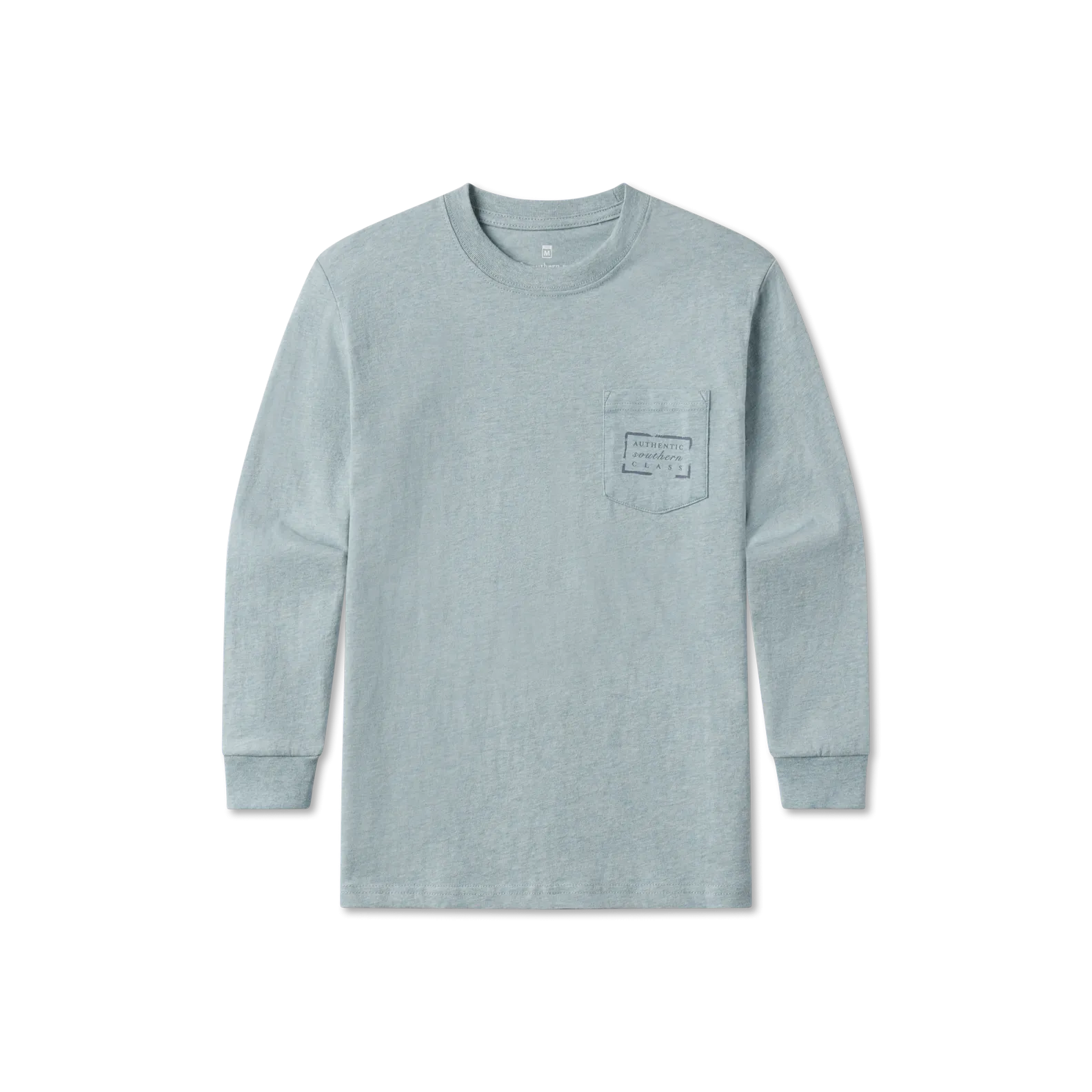 Youth Authentic Tee - Heathered - Long Sleeve