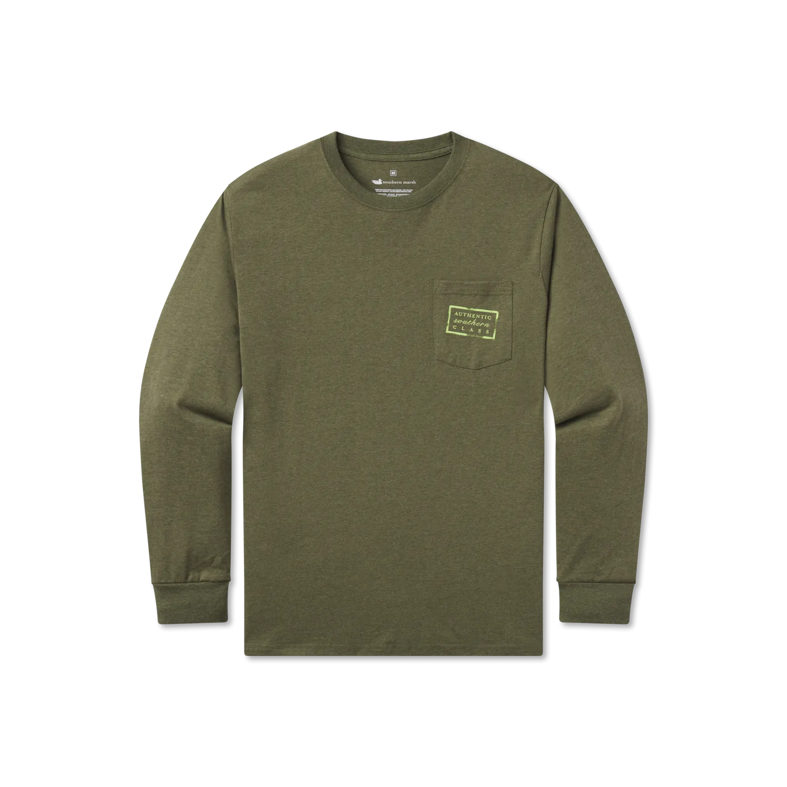 Youth Authentic Tee - Heathered - Long Sleeve