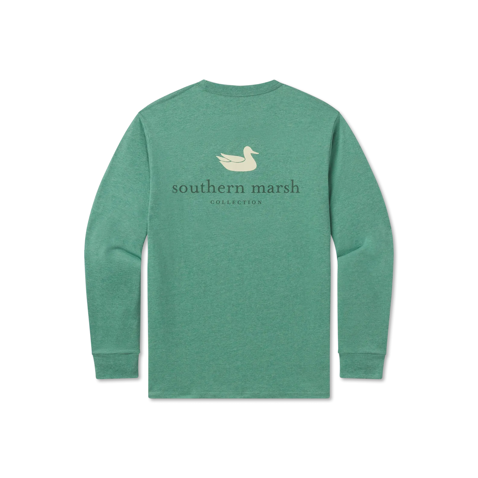Youth Authentic Tee - Heathered - Long Sleeve