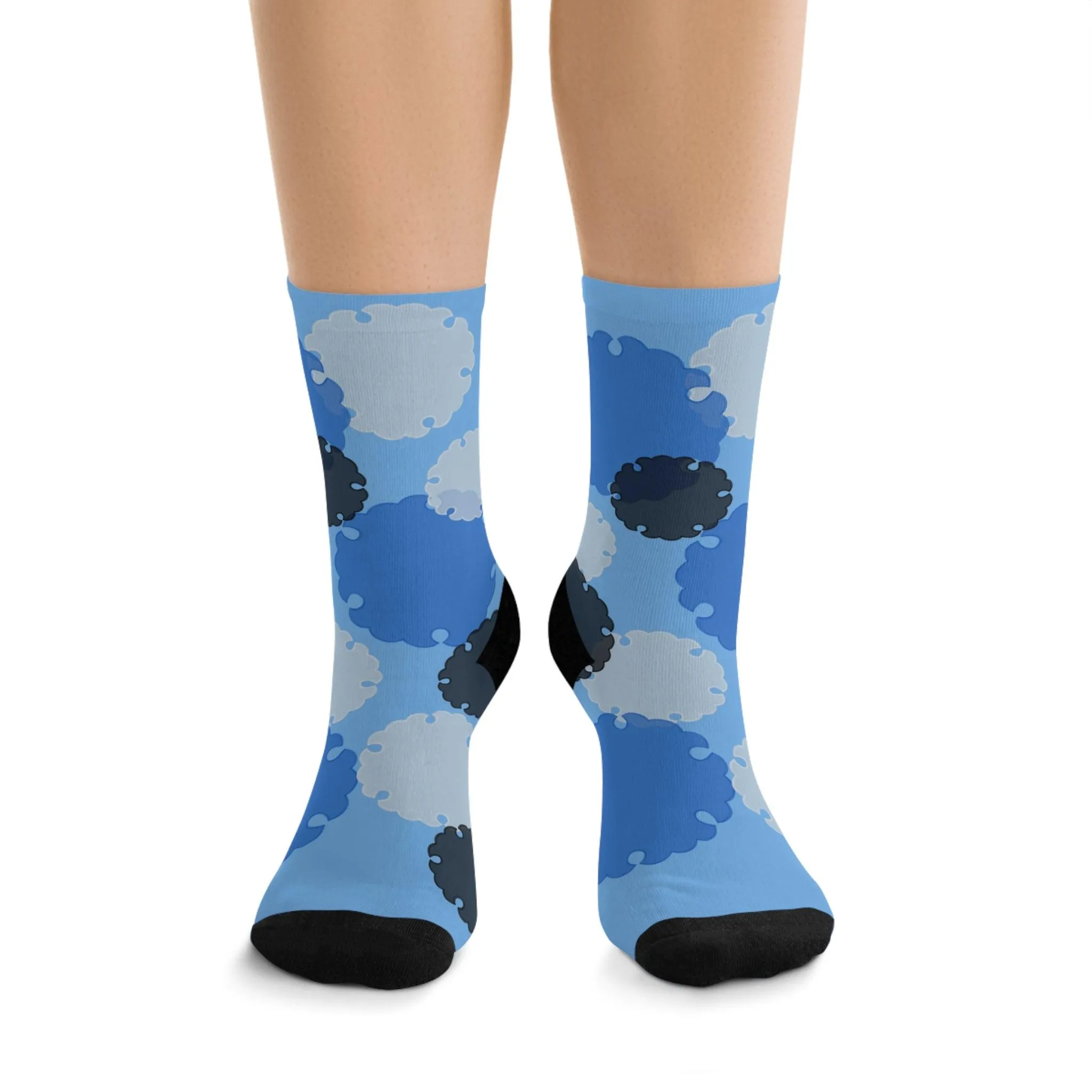 Yukiwa Blue/Grey Socks