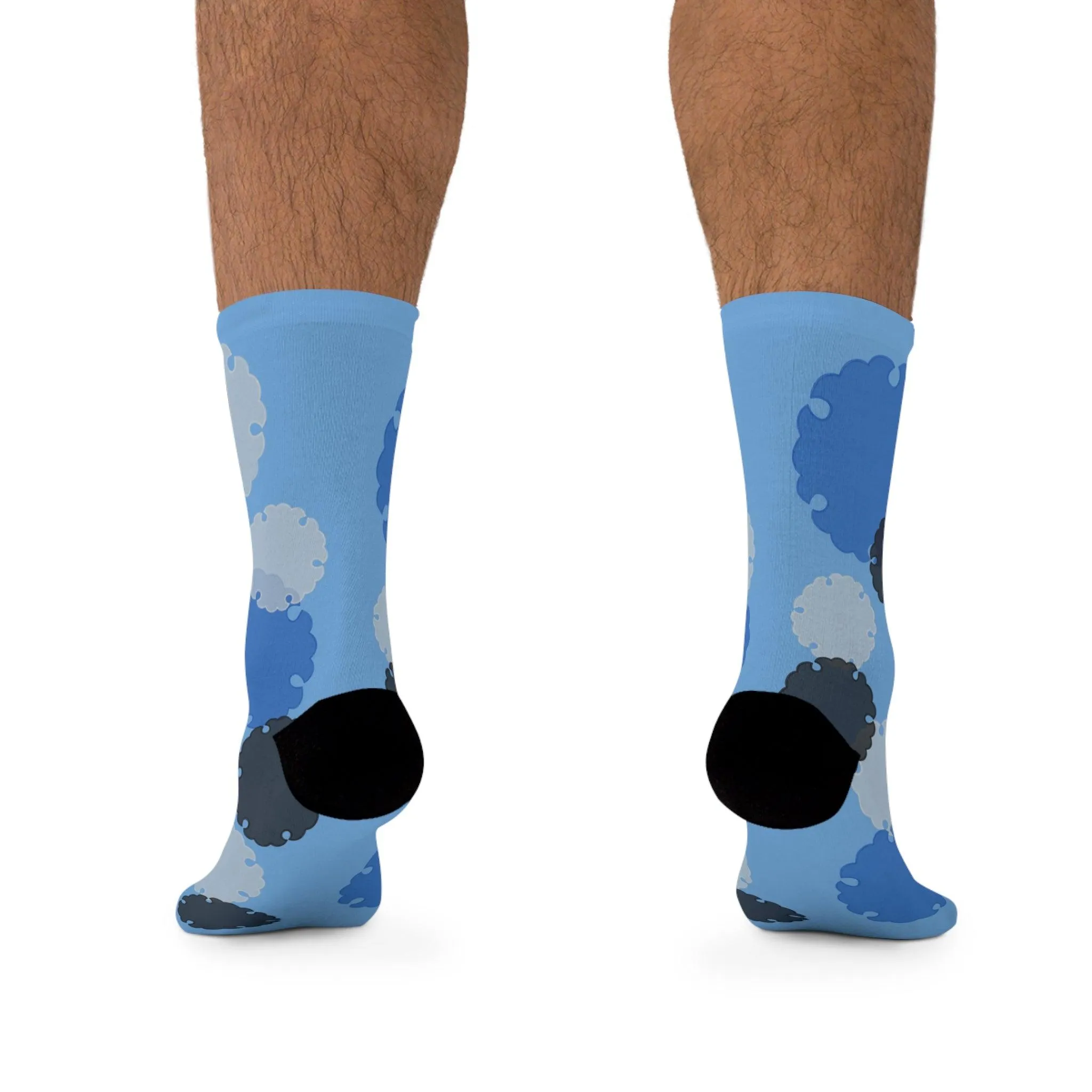 Yukiwa Blue/Grey Socks