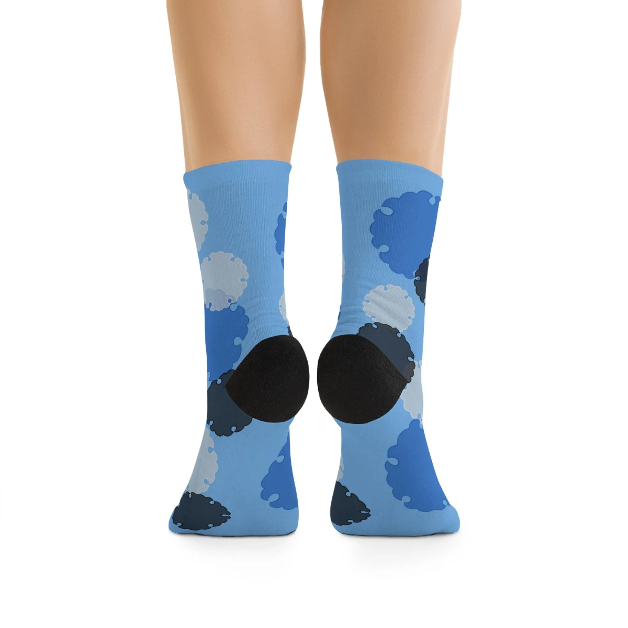 Yukiwa Blue/Grey Socks