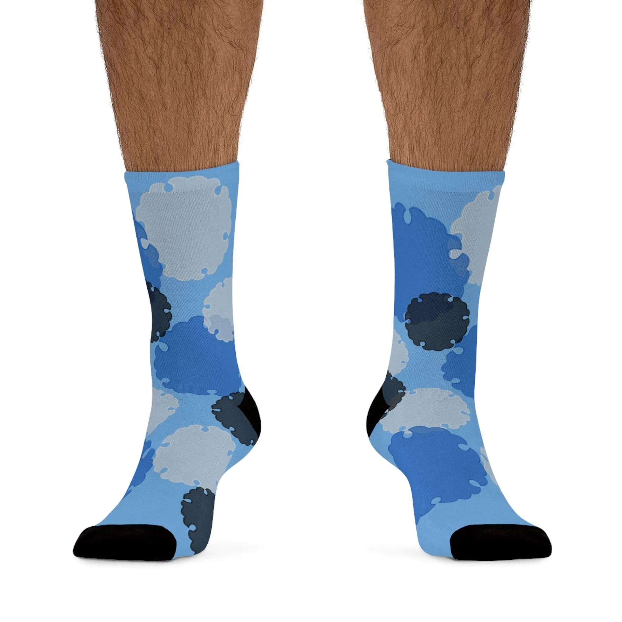 Yukiwa Blue/Grey Socks