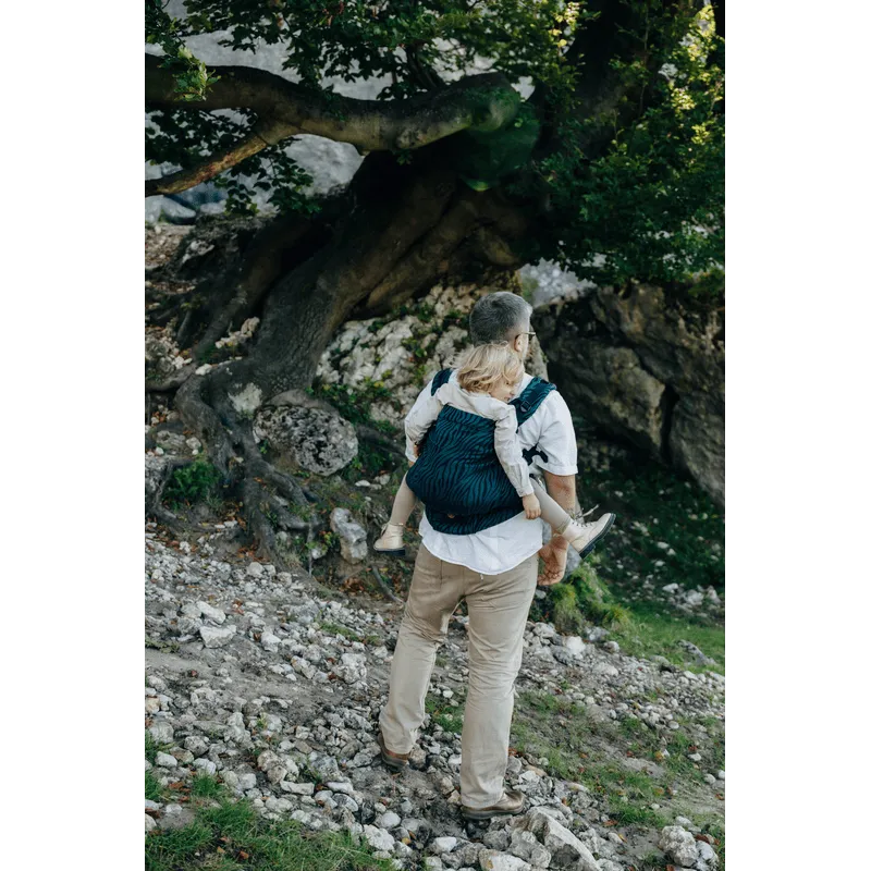 Zebra Savanna LennyPreschool Carrier by Lennylamb