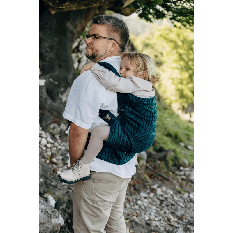 Zebra Savanna LennyPreschool Carrier by Lennylamb