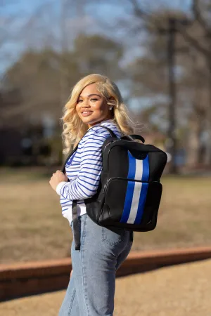 Zeta Black Canvas Back Pack