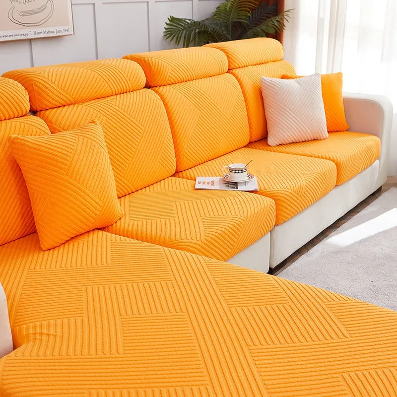 Zig Zag Allure Sectional Sofa Cover
