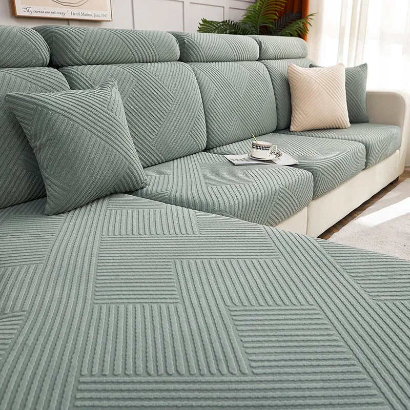 Zig Zag Allure Sectional Sofa Cover