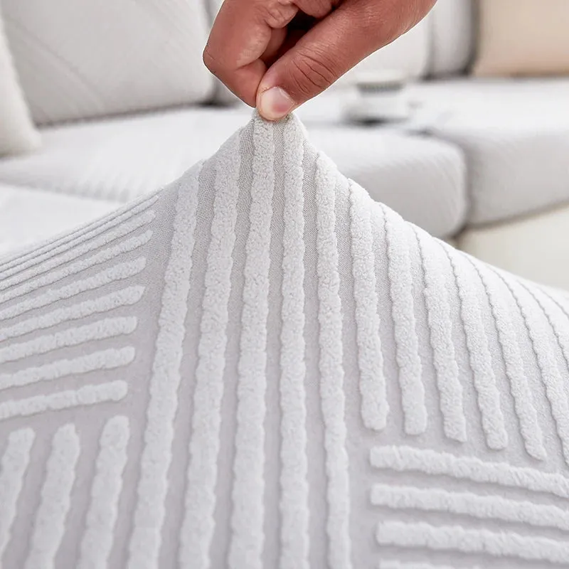 Zig Zag Allure Sectional Sofa Cover