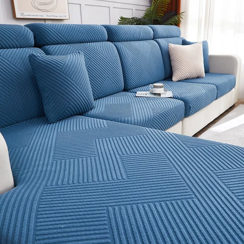 Zig Zag Allure Sectional Sofa Cover
