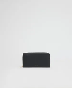 Zip Continental Wallet - Black/Flamma