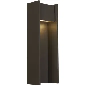 Zur 24 In. LED Outdoor Wall Sconce in-line Fuse 2700K bronze Finish